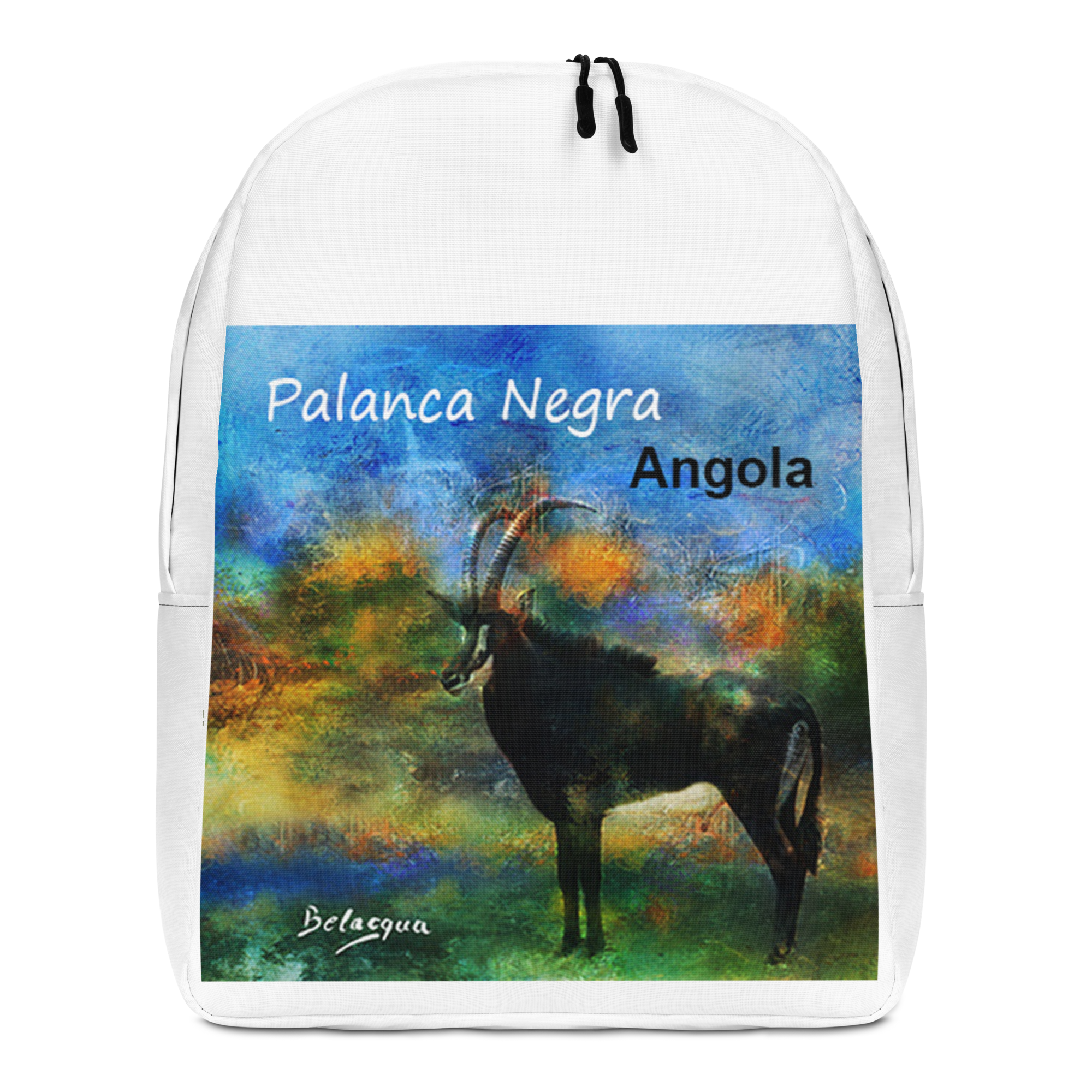 Palanca Negra Angola Minimalist Backpack — Belaqua Collection