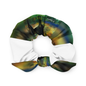 Scrunchie Reciclado Palanca Negra Angola — Coleção Belaqua