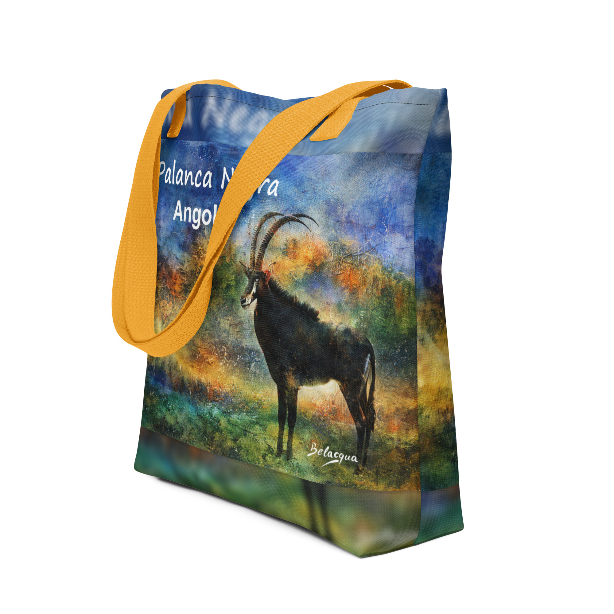 Tote Bag Palanca Negra Angola — Belacqua Collection - Image 4