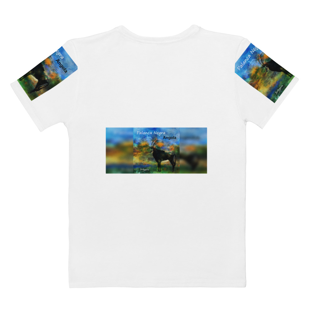 Women's T-shirt Palanca Negra Angola — Coleção Belaqua - Image 2