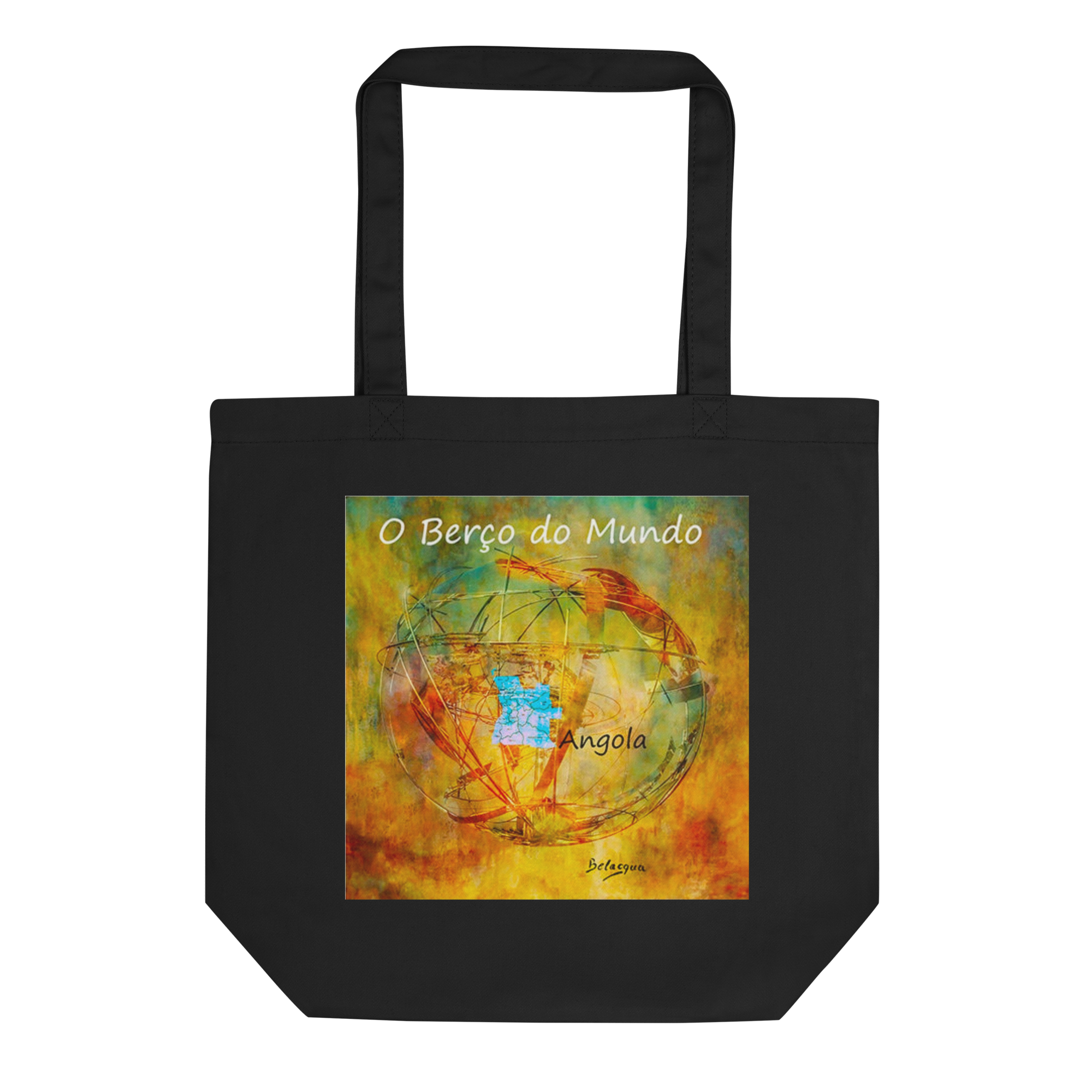 Sacola Orgânica Grutas do Nzenzo Angola — Coleção Belaqua - Image 3