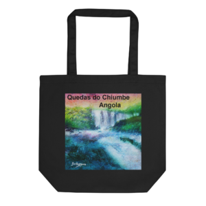 Sacola Orgânica Quedas do Chiumbe Angola — Coleção Belaqua