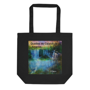 Sacola Orgânica Quedas de Calandula Angola — Coleção Belaqua