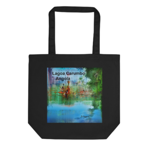 Sacola Orgânica Lagoa Carumbo Angola — Coleção Belaqua