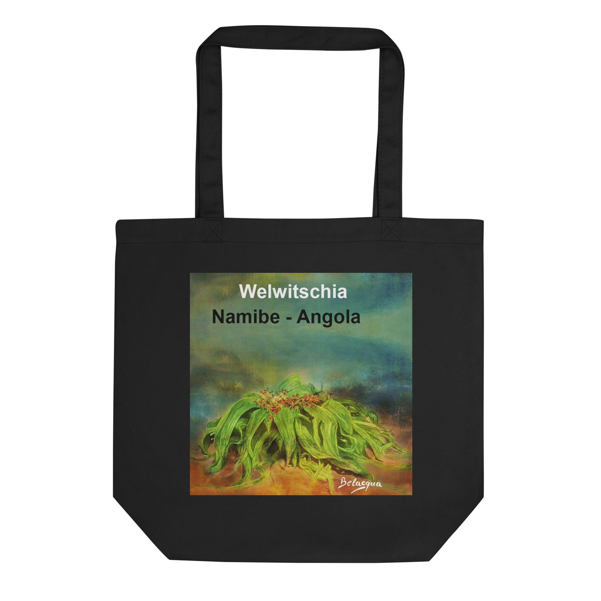 Sacola Orgânica Welwitschia Namibe Angola — Coleção Belaqua