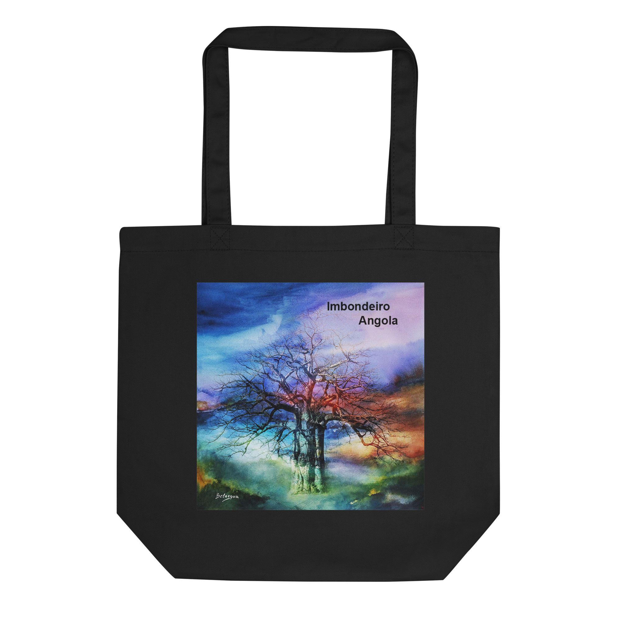 Sacola Orgânica Imbondeiro Angola — Coleção Belaqua