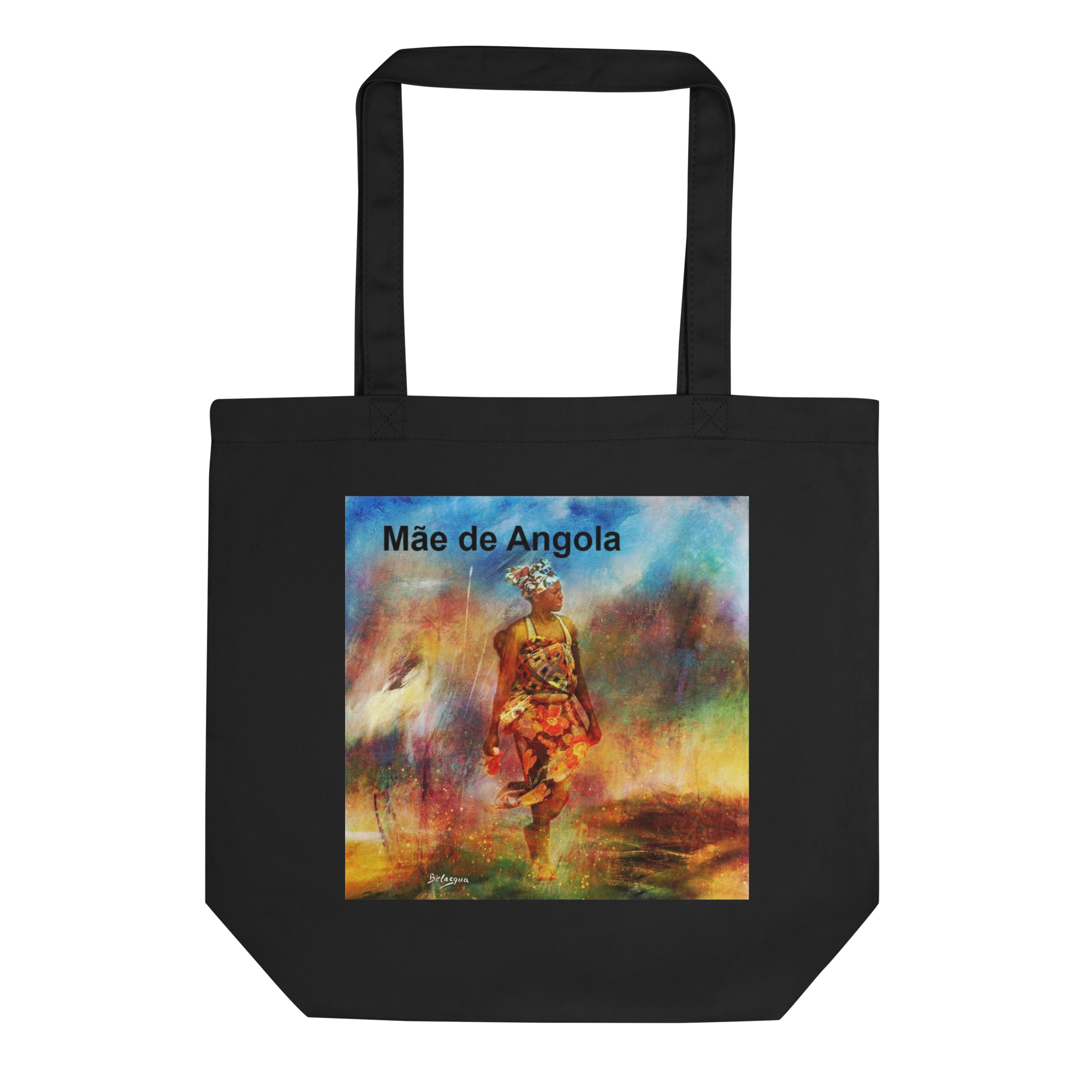 Sacola Orgânica Mãe de Angola — Coleção Belaqua