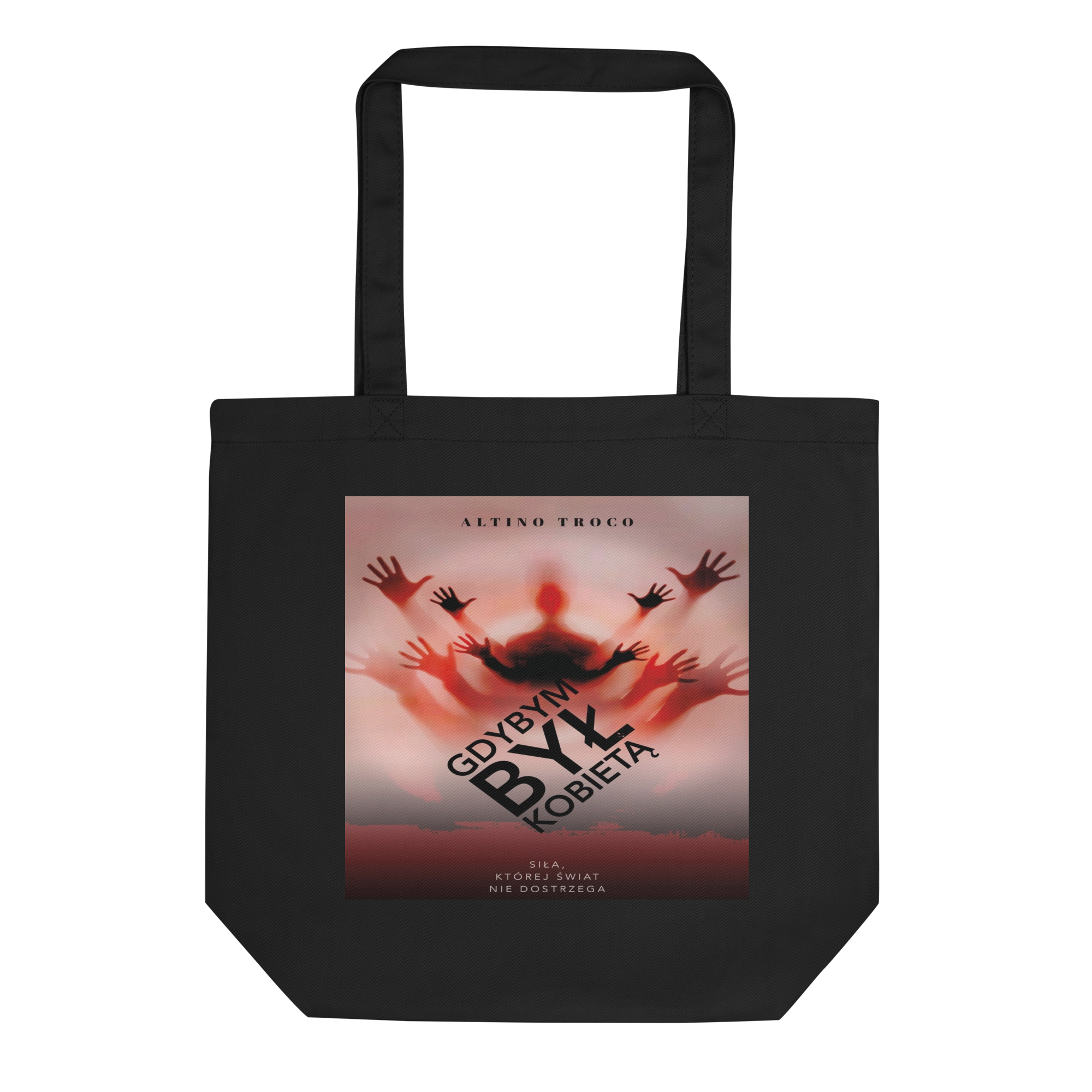 Gdybym Był Kobietą Eco Tote Bag — Book Cover Edition
