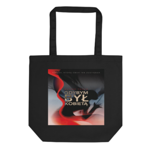 Gdybym Był Kobietą Eco Tote Bag — Book Cover Edition v1