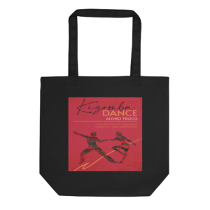 Kizomba Dance Eco Tote Bag — Book Cover Edition