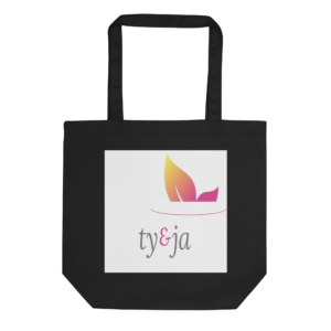 Ty & Ja Eco Tote Bag — Signature Edition
