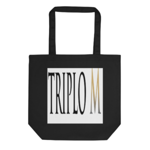 TRIPLO M Eco Tote Bag — Monogram Edition v1