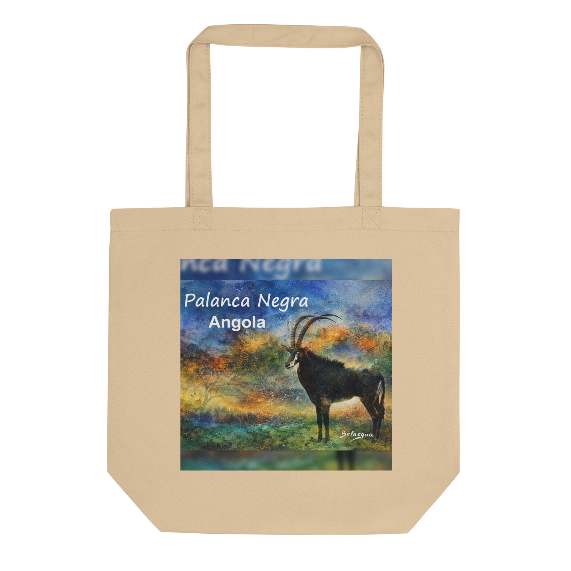 Eco Tote BagEco Tote Bag Palanca Negra Angola — Belacqua Collection