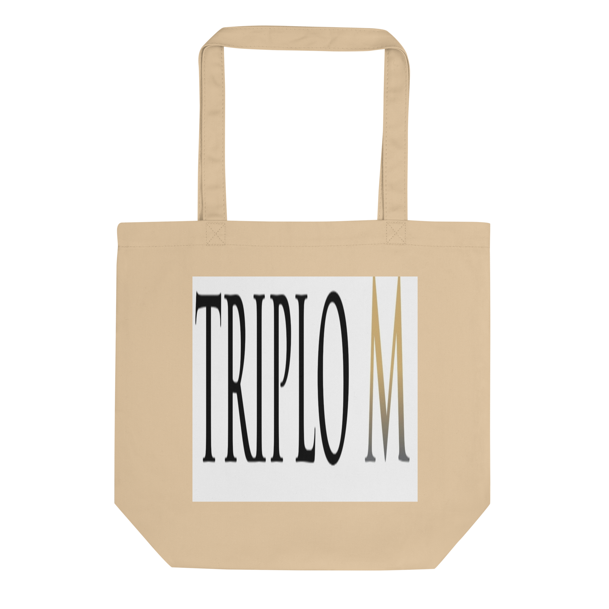 TRIPLO M Eco Tote Bag — Monogram Edition v1 - Image 2