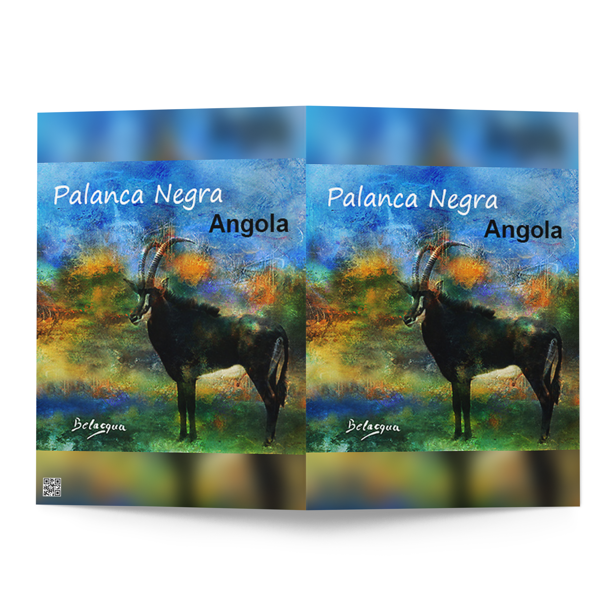 Palanca Negra Angola Greeting Card — Belaqua Collection - Image 4