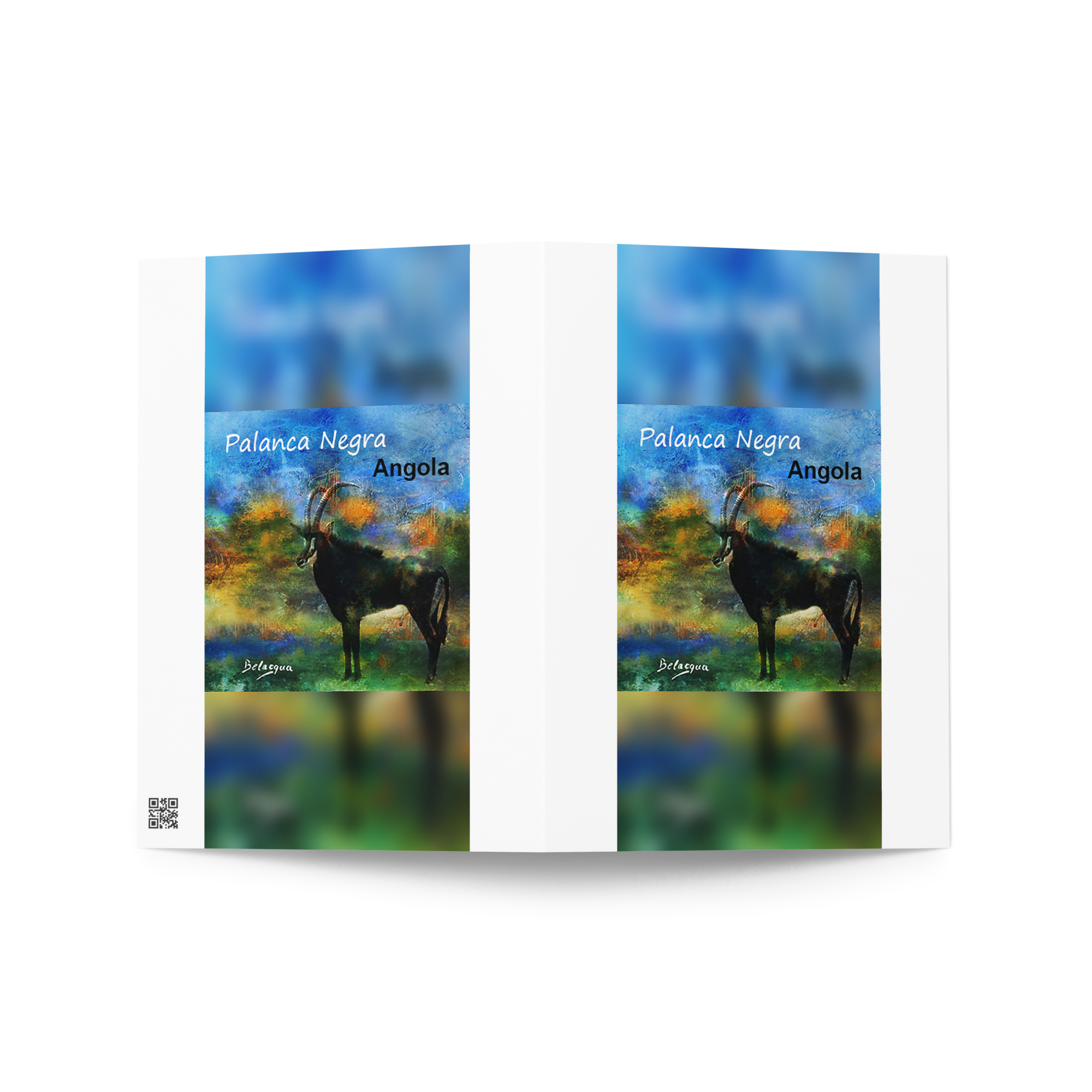 Palanca Negra Angola Greeting Card — Belaqua Collection - Image 6