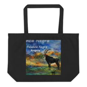 Eco Tote Bag Palanca Negra Angola — Belacqua Collection