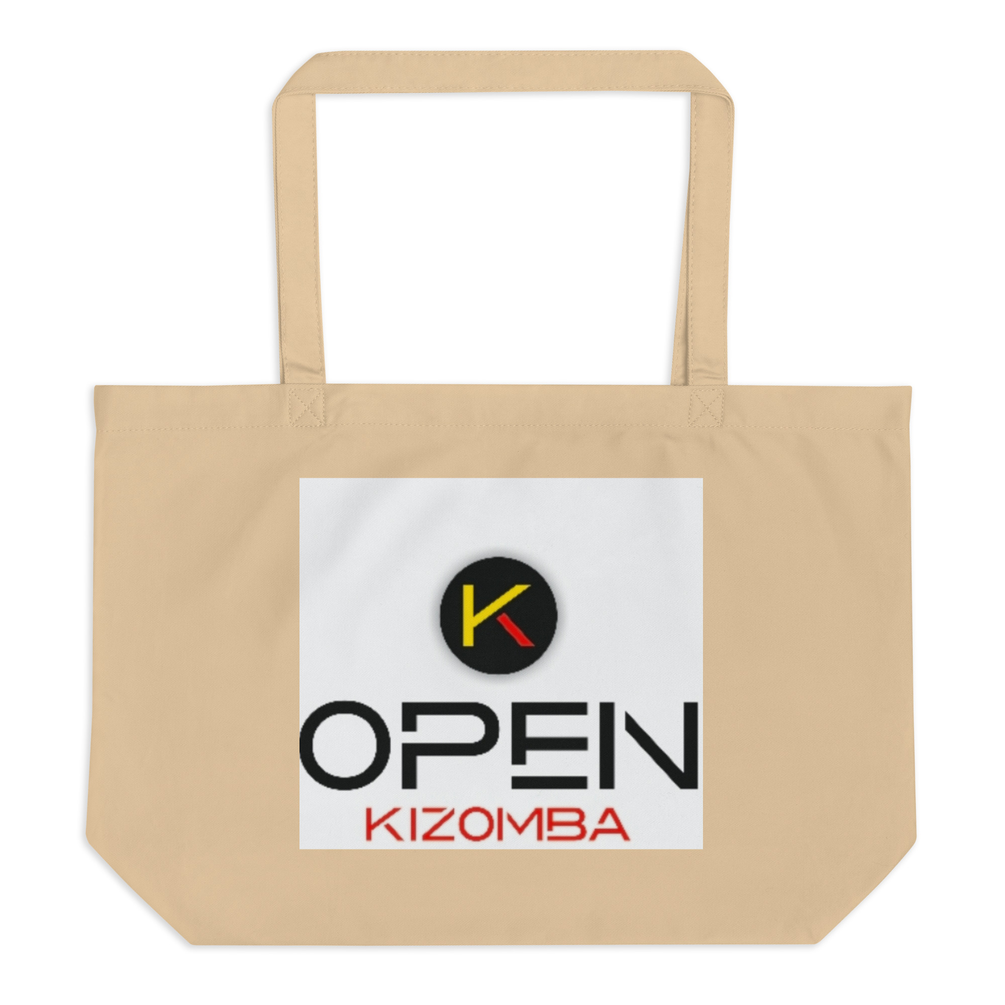 Large organic tote bag