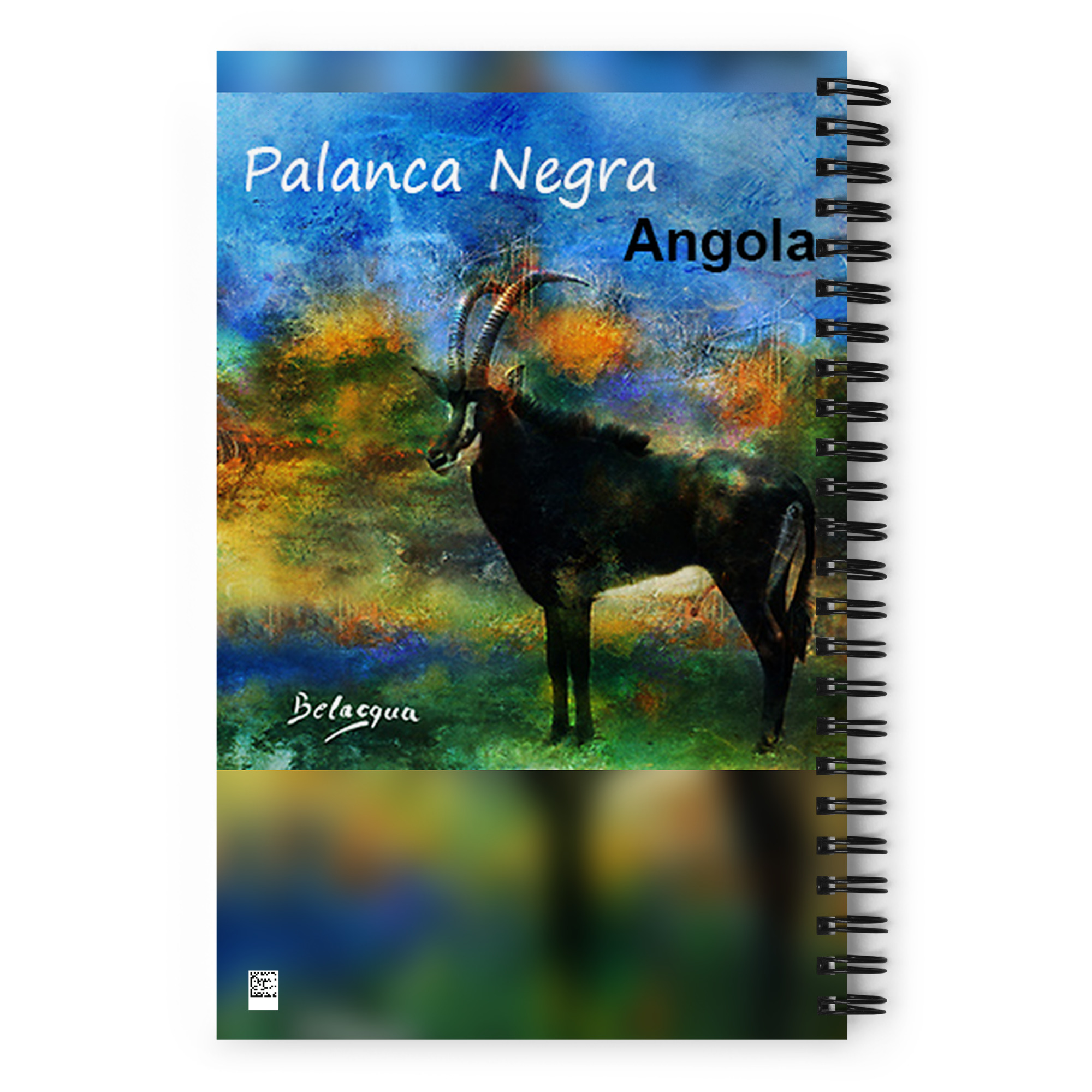 Palanca Negra Angola Spiral Notebook — Belaqua Collection - Image 2