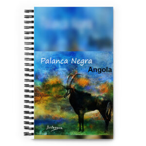 Palanca Negra Angola Spiral Notebook — Belaqua Collection