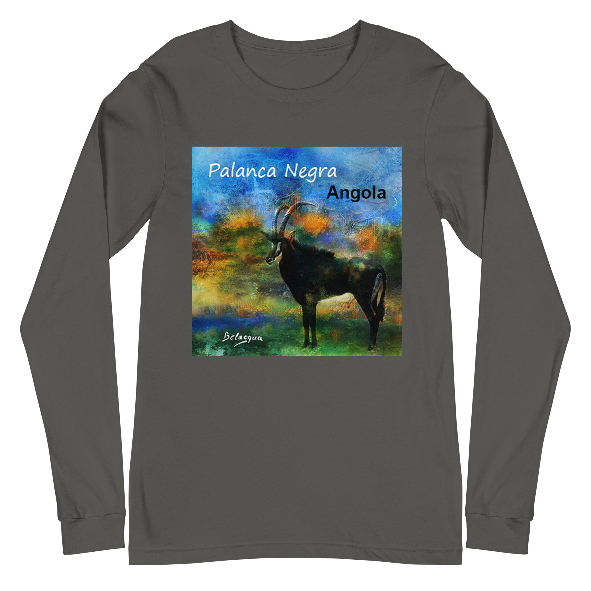 Palanca Negra Angola Long Sleeve Tee — Belaqua Collection - Image 2
