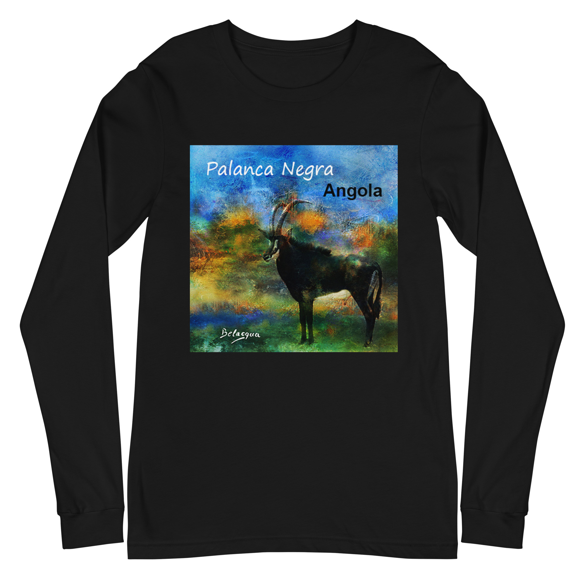 Palanca Negra Angola Long Sleeve Tee — Belaqua Collection - Image 4