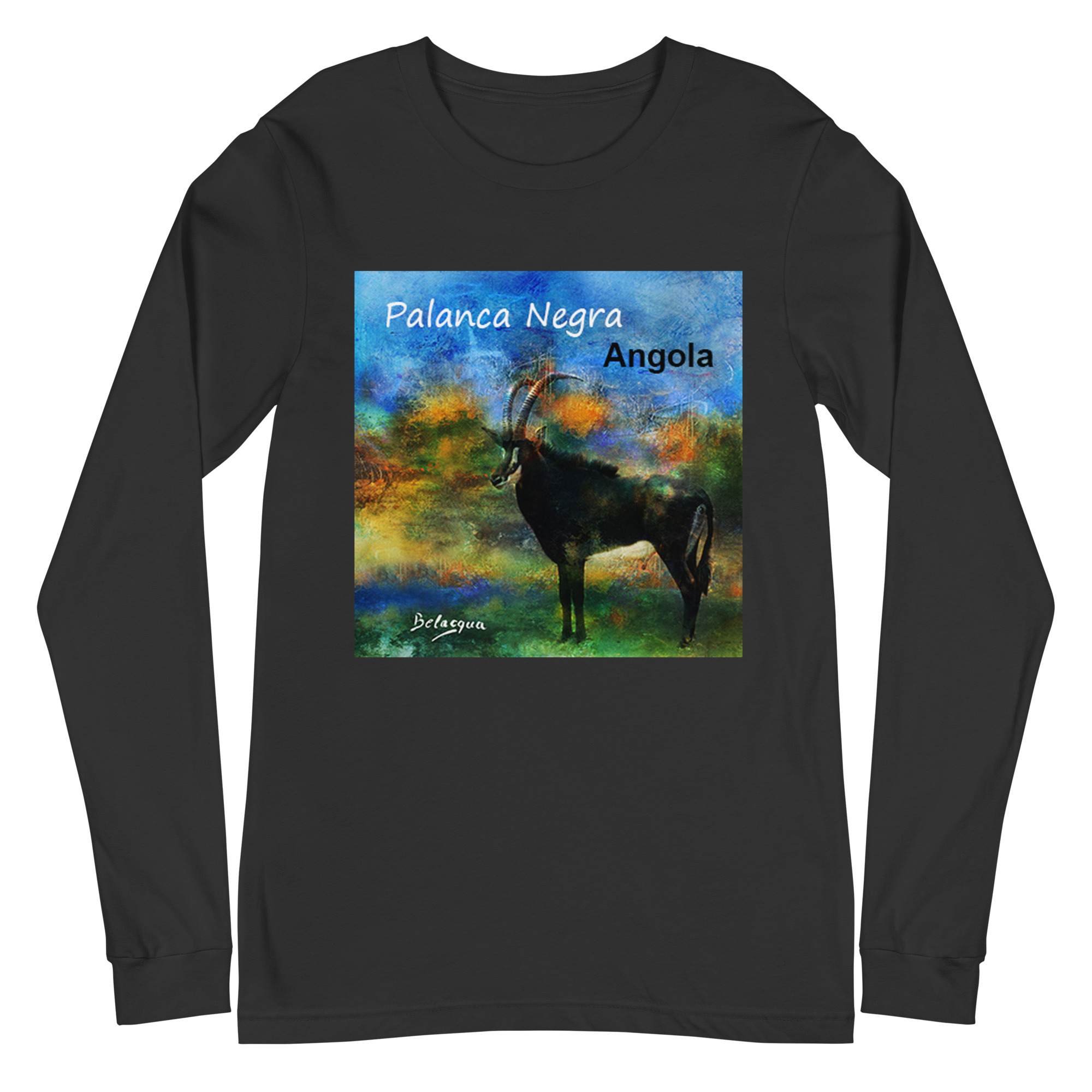 Palanca Negra Angola Long Sleeve Tee — Belaqua Collection - Image 7