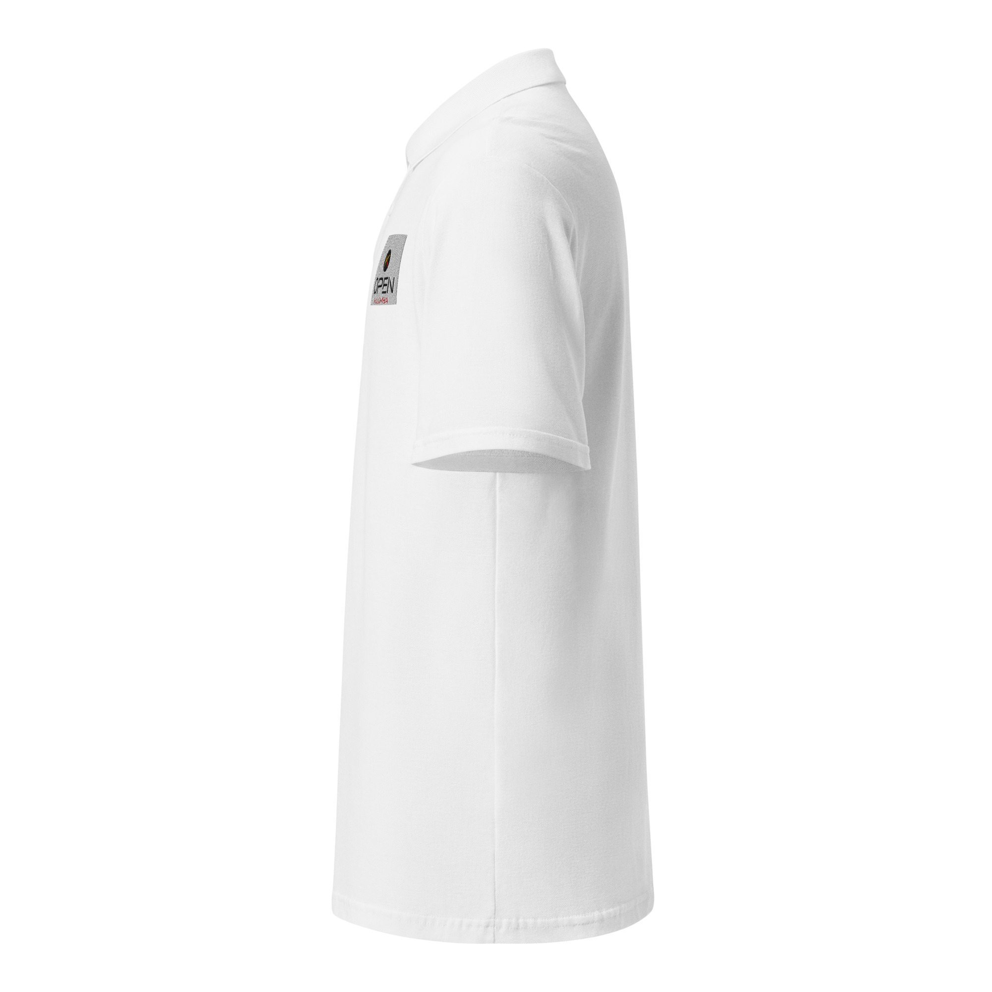 Unisex pique polo shirt - Image 4