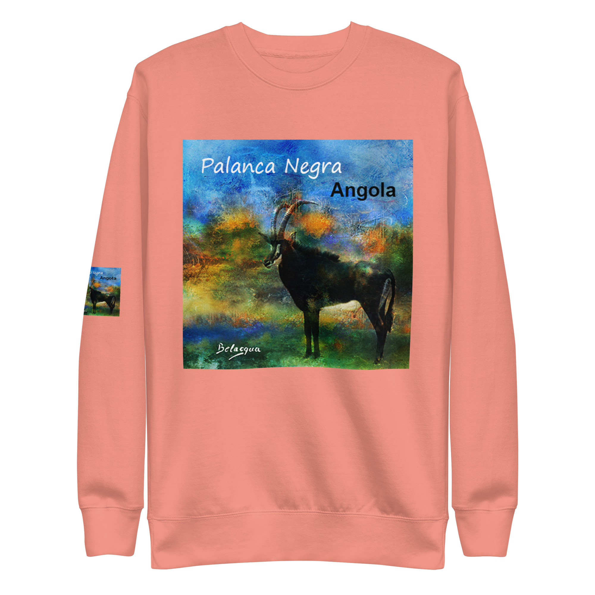 Palanca Negra Angola Premium Sweatshirt — Belaqua Collection - Image 6