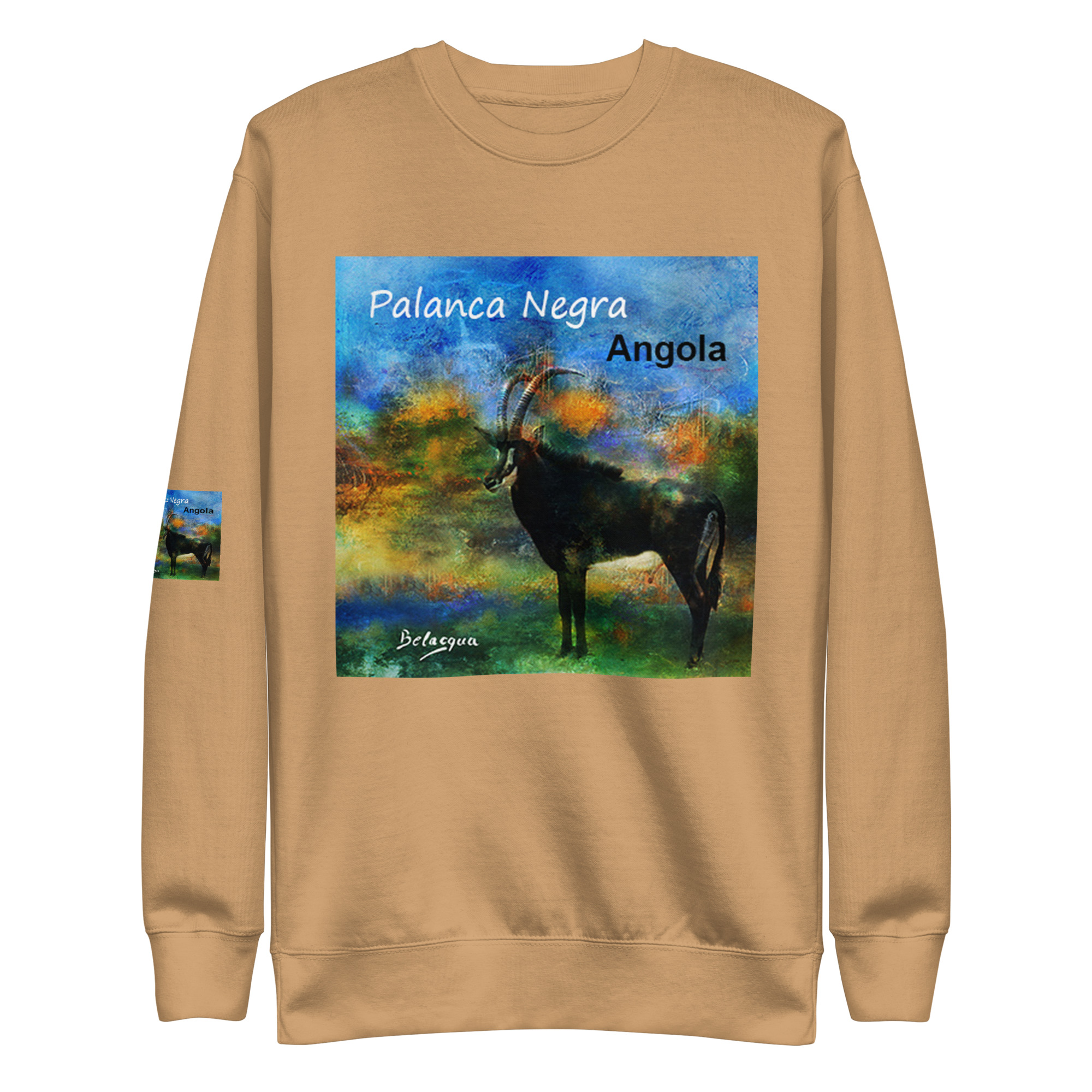 Palanca Negra Angola Premium Sweatshirt — Belaqua Collection - Image 19