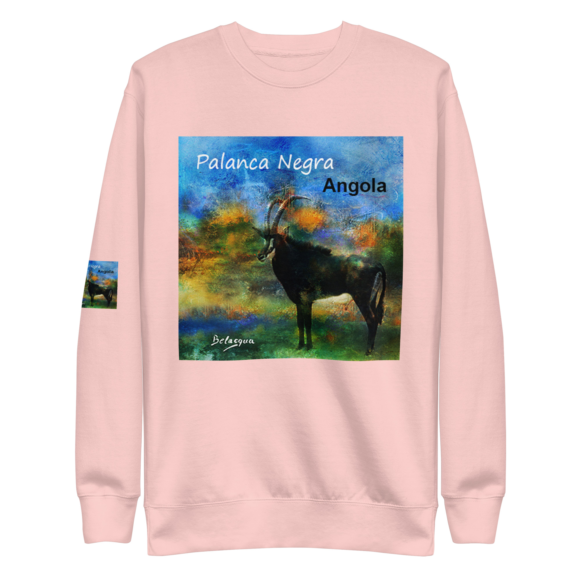 Palanca Negra Angola Premium Sweatshirt — Belaqua Collection - Image 17