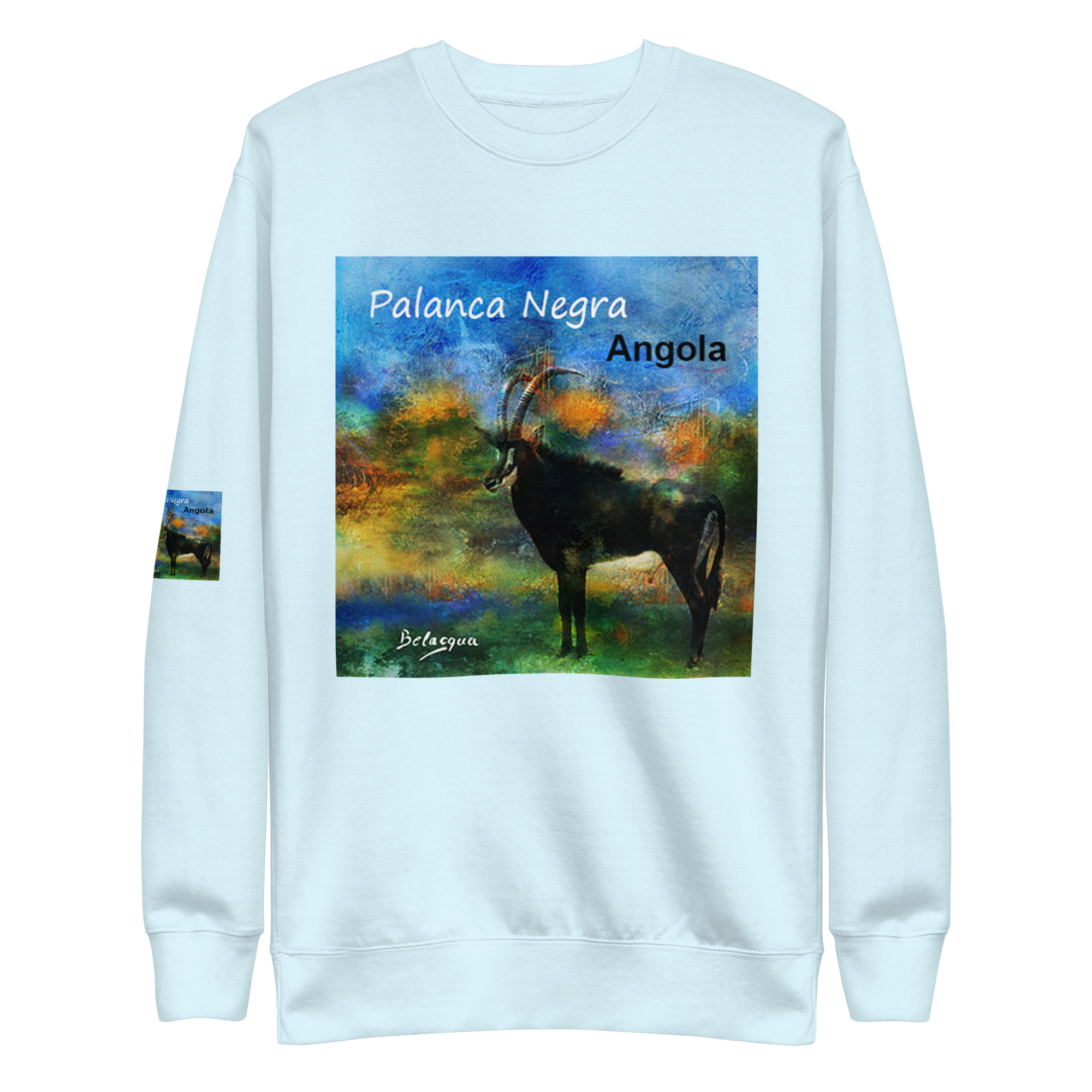 Palanca Negra Angola Premium Sweatshirt — Belaqua Collection - Image 16